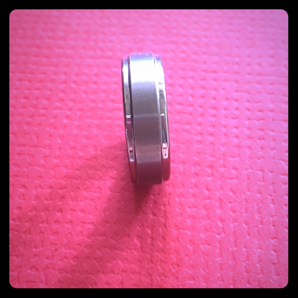 Tungsten wedding band